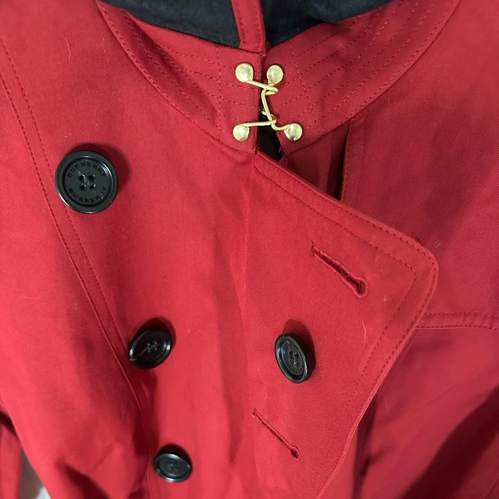 Burberry Scarlet Trench Coat - Picture 5 of 13
